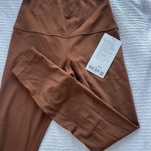 ROASTED BROWN ALIGN HR BROWN LEGGINGS LULULEMON